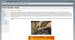 Desktop Screenshot of knivesbynick.co.uk